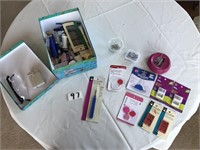 Box of sewing items