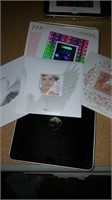 4 souviner coin & stamp sets