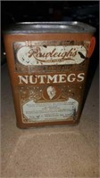 Vintage nutmeg container