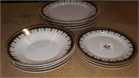 11 piece pegasus fine porcelain dish set
