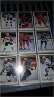 Binder of opeechee premier 1992 hockey cards