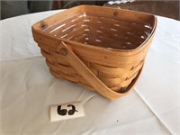 Longaberger basket with liner