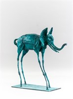 Salvador Dali Spanish Surrealist Bronze Sculpture
