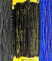 French-German Lyrical OOC Signed Hans Hartung