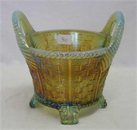 N's Bushel Basket - aqua opal - butterscotch
