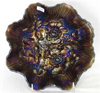 Poppy Show ruffled bowl - purple