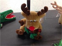 John Deere Stuffed Reindeer