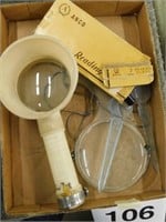 Magnifying glasses: one combination B/O