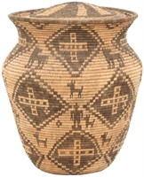 Native American Indian Hand Woven Basket