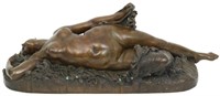 Clesinger Bronze "Femme Piquée Par un Serpent"