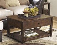 Ashley T477-13 Lift Top Coffee Table