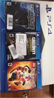 (3) PS4 Games