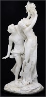 Marble Sculpture "Apollo And Daphne" after Bernini