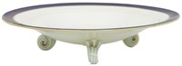Tiffany Favrile 10 in. Footed Art Glass Bowl