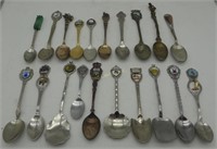 Lot Of 20 Small Collectors Spoons