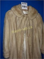 Blush Fur Coat