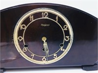 black forest mantle clock with key and pendulum