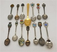 Lot Of 14 Small Collectors Spoons