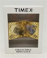 Timex Collectible Mini- Clock  Picture Frame