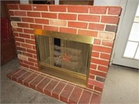 Electric Fireplace - Has Fire Log & Heat