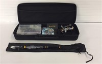 Fishing Rod And Reel Kit With Fishing