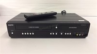 Sanyo DVD Recorder & VCR With Remote - Powers Up