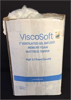 Viscosoft 3” Ventilated Gel Infused Memory Foam