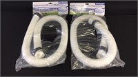 2x The Bid - 1 1/2in Filter Pump Hose For Pool