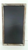 Framed Chalkboard, 35" X 19"