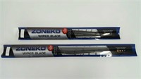 Lot 2 Zoneko Wiper Blade Replacements, 26" And