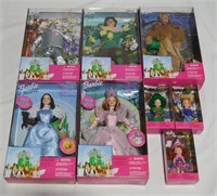 8 pc Set  Mattel Wizard Of Oz Pink Label