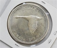 CAD Centennial Goose Silver Dollar 1967