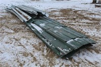 Assorted 5-Rib Tin, Green, Approx 18ft-28ft