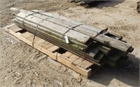 Pallet 2x6 Treated Lumber, 7ft-8ft