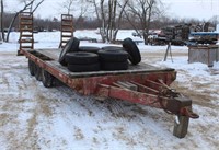 1980 Fayette Deck Over Trailer 08120H