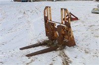 Skid Steer Pallet Forks, Approx 38"