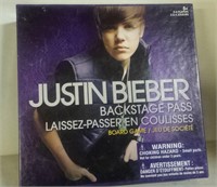 Justin Bieber Backstage Pass Board Game