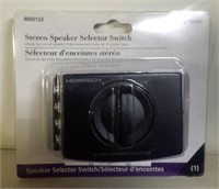 Stereo Speaker Selector Switch