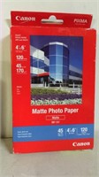 Canon Matte Photo Paper 4"x6" 120 sheets