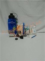 Eddie Bauer Water Bottle and Survival Kit