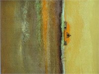 LAMAR BRIGGS - Oil on Board Painting