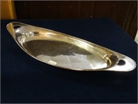 English Silver Plated Bread Tray