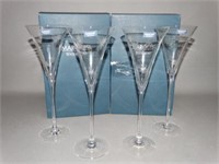 Lot of 4 Waterford New Years Celebration Flutes
