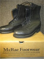 MCRAE PROFESSIONAL COLD/WET LACE-UP BOOTS.
