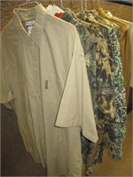 MEN'S HUNTING AND CAMO SHIRTS