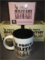 PROUD MILITARY MOM AND DAD MUGS