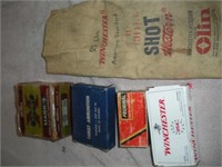 Empty Ammo & Cloth Bag Advertisements 1 Lot