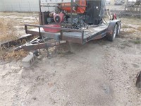 2003 Load Trail 16' wood deck flatbed utility