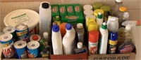 3 Boxes Cleaning Supplies