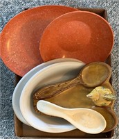 Bowls, Platters, Spoon Rest
